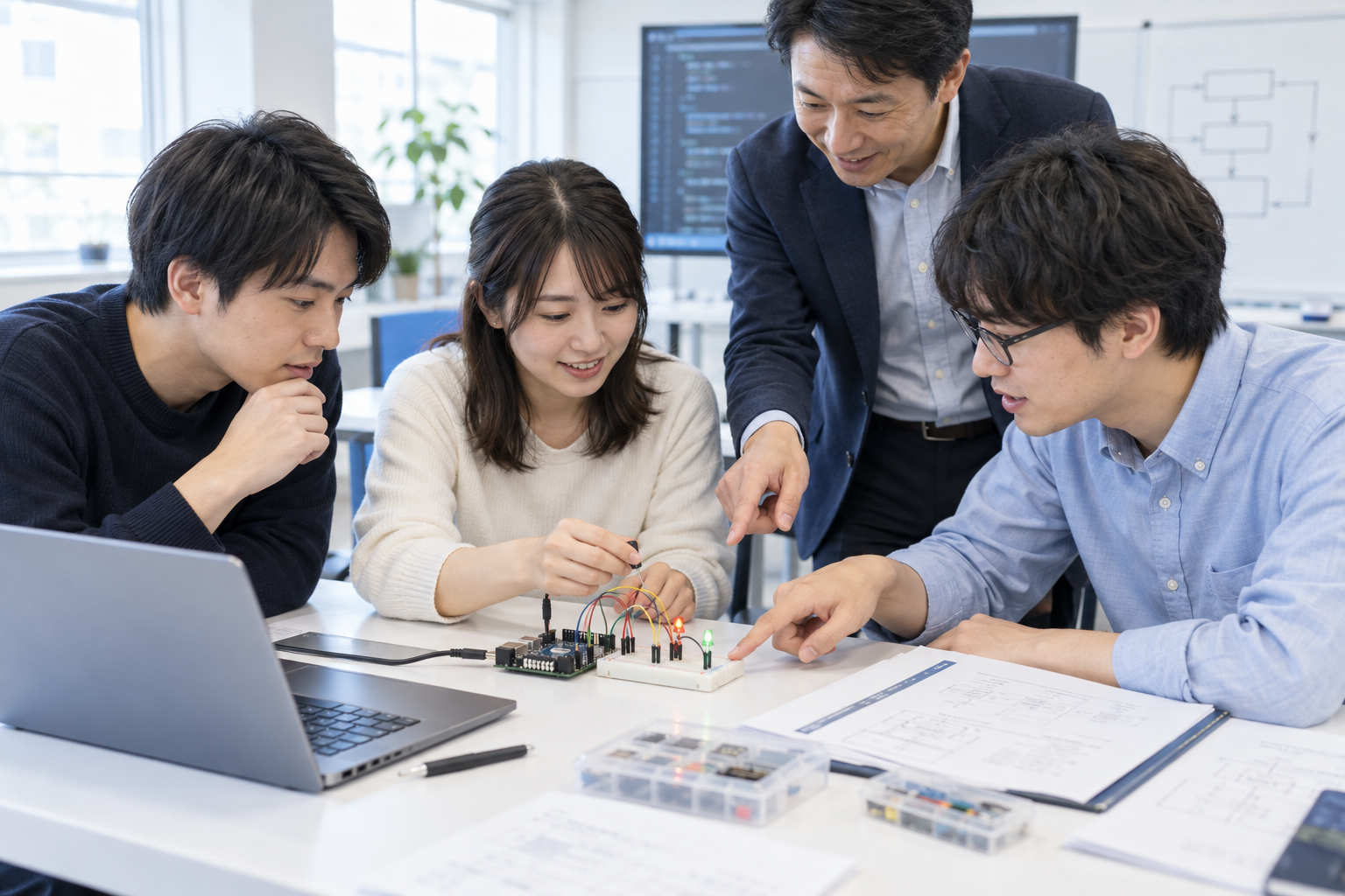 研修のイメージ（AI生成）